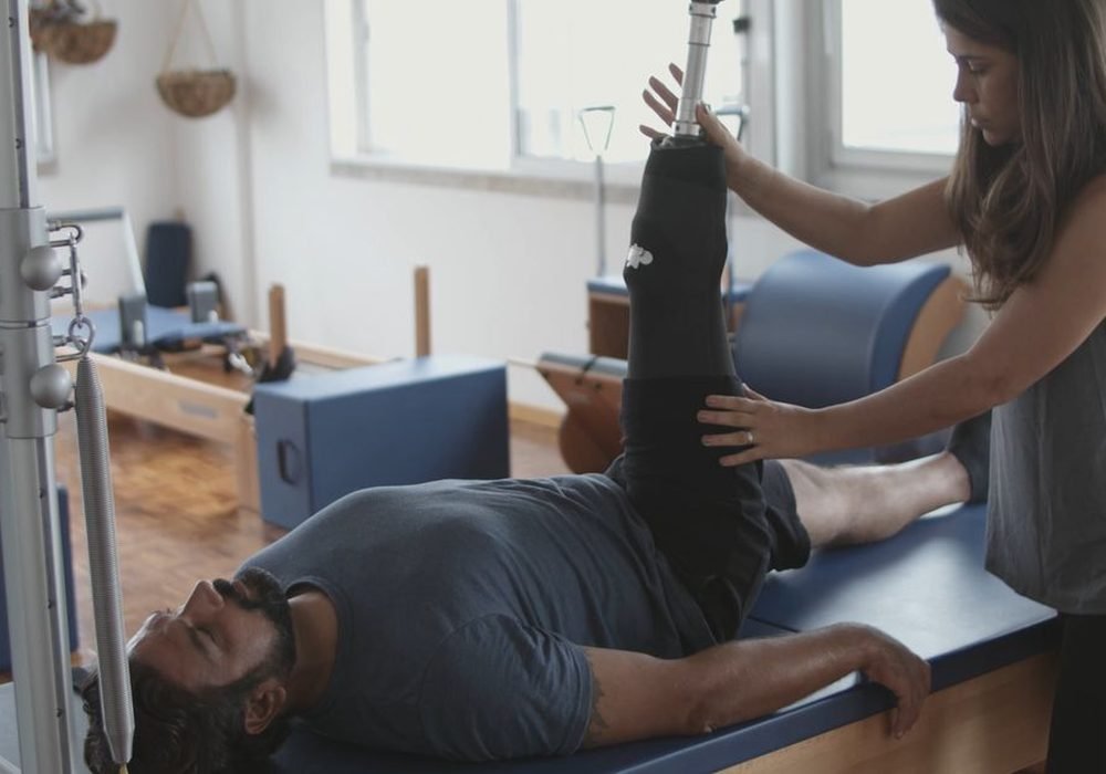 Hips, trunk and breathing retrained together, not one squeeze repeated